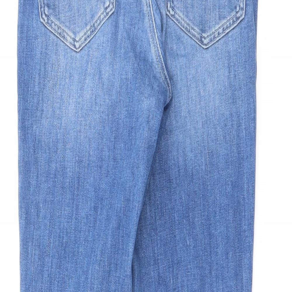 GUESS Womens Blue  Polyester Skinny Jeans Size 26 in L28 in Regular Button