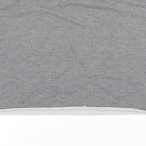 Pull & Bear Womens Grey  Polyester Pullover Sweatshirt Size XS