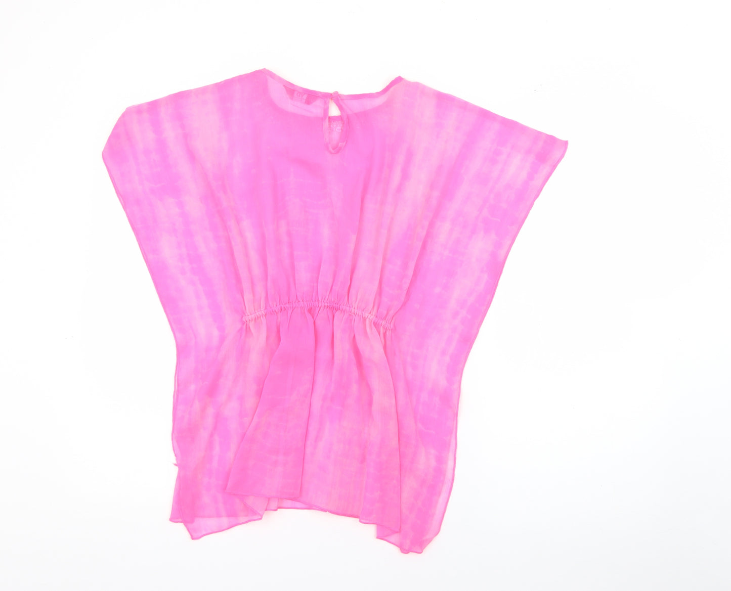 YD Girls Pink  Polyester Kaftan  Size 9-10 Years  Boat Neck