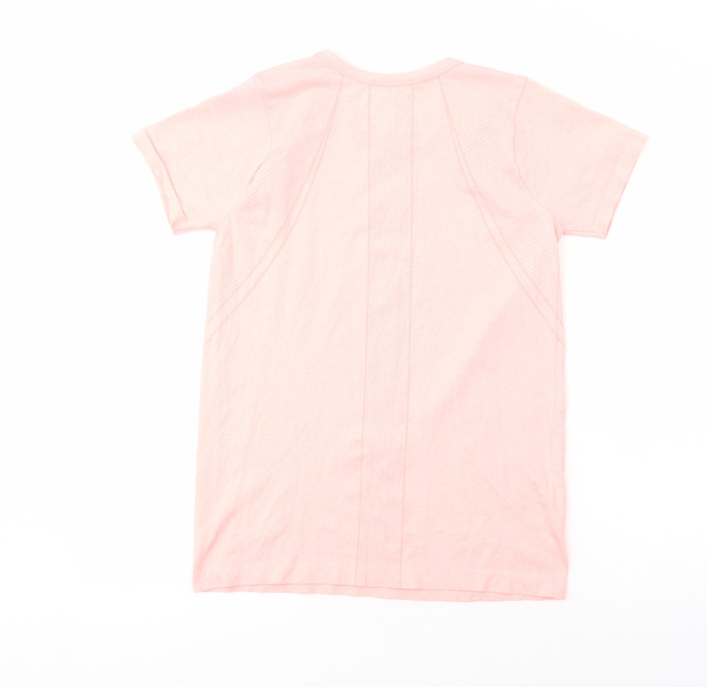 Dunnes Stores Womens Pink  Polyester Pullover T-Shirt Size M Crew Neck Pullover