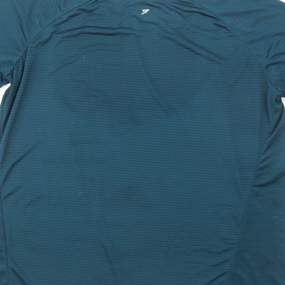 Primark Womens Green  Polyester Pullover T-Shirt Size M Crew Neck Pullover