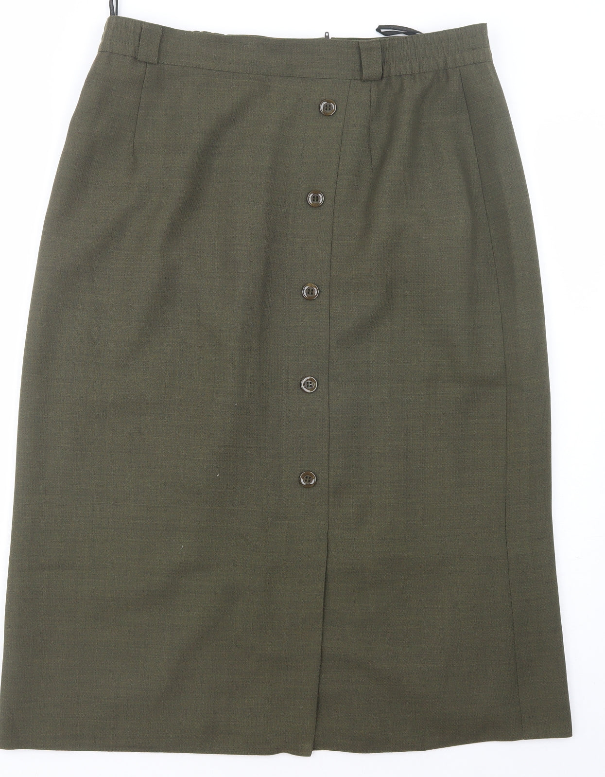 Habella Womens Green  Polyester Straight & Pencil Skirt Size 20   Zip