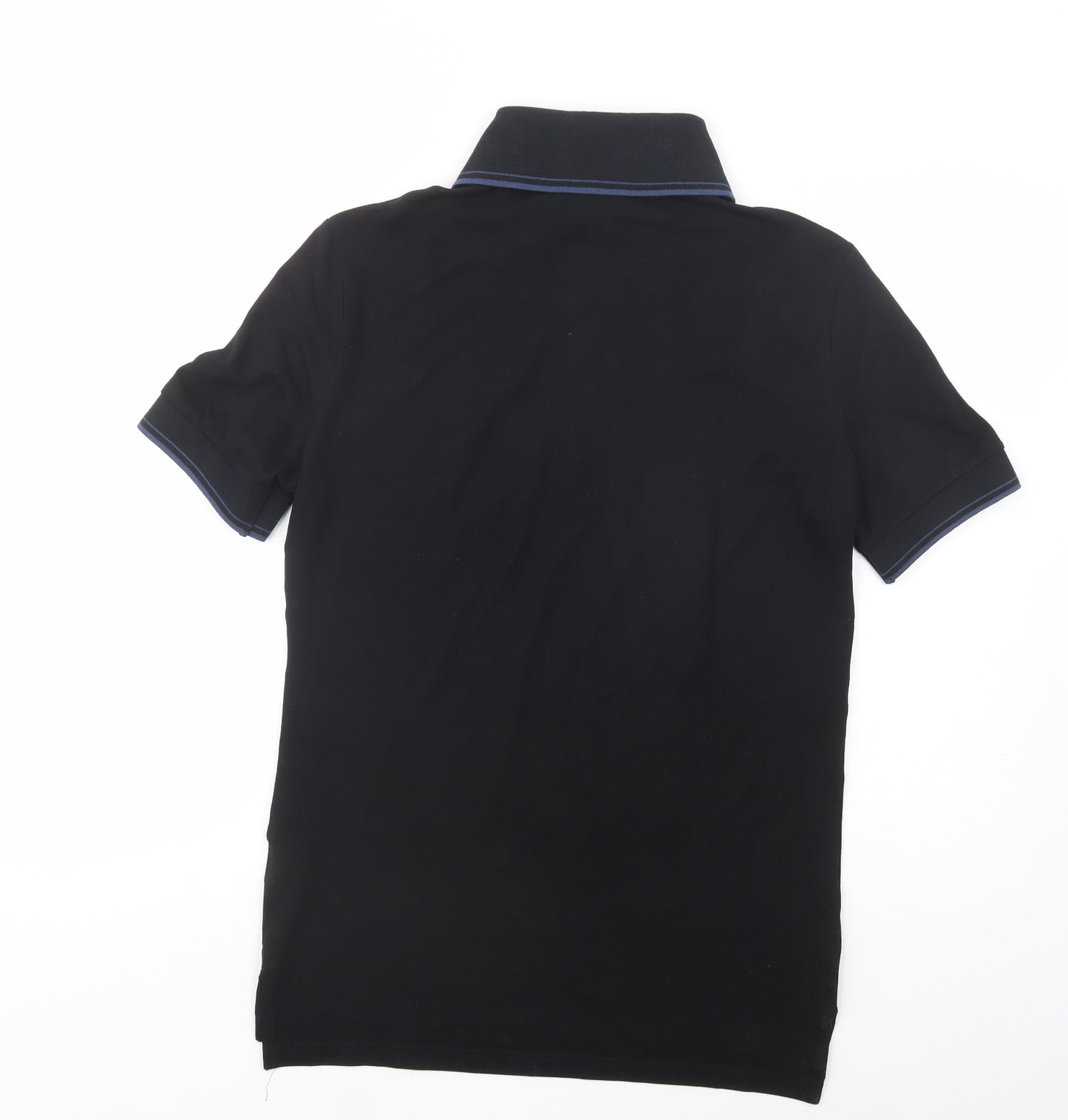 Vivienne Westwood Mens Black  Cotton  Polo Size M Collared Button