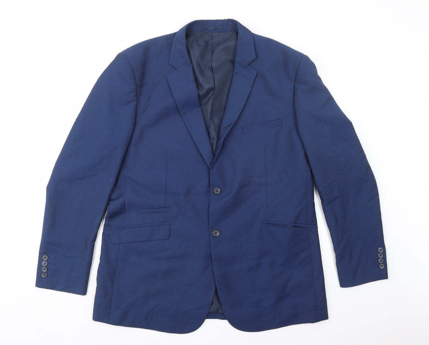 Cavani Mens Blue   Jacket Blazer Size 48  Button