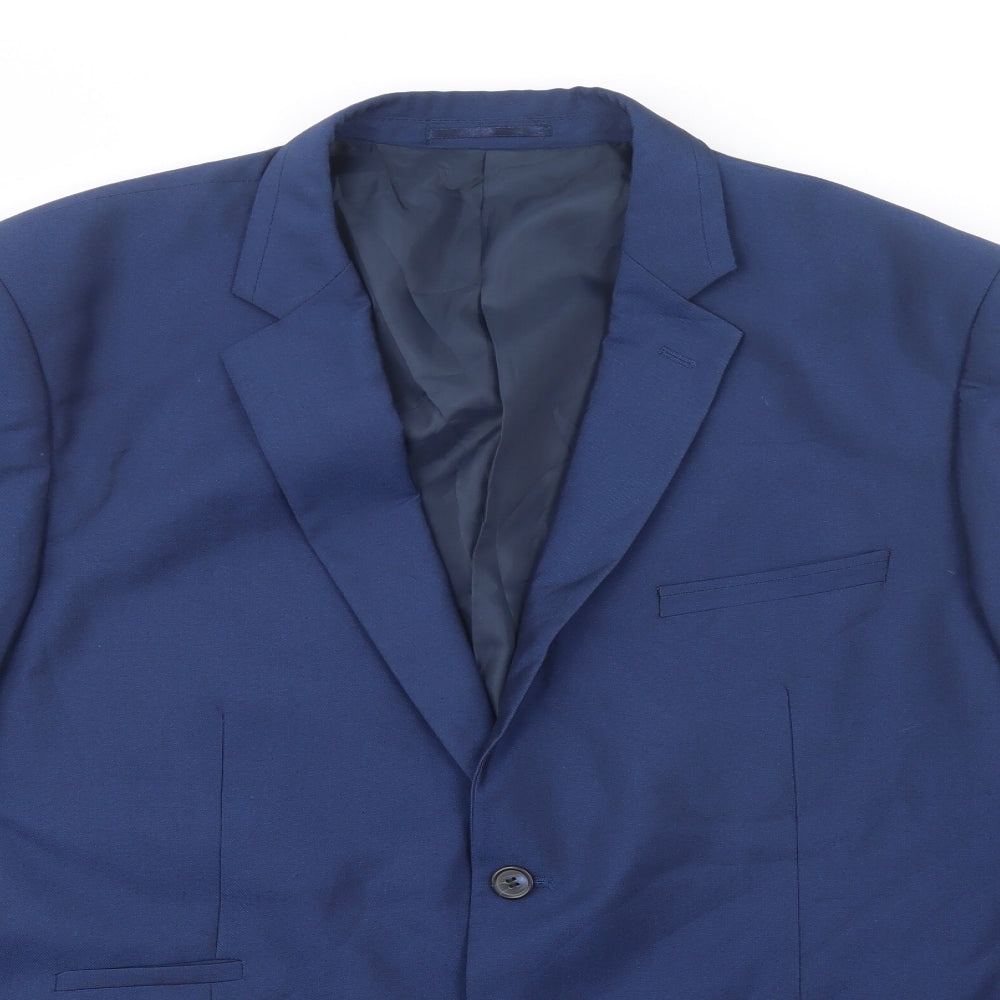 Cavani Mens Blue   Jacket Blazer Size 48  Button