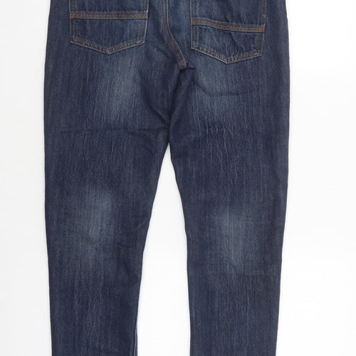 NEXT Boys Blue  Cotton Skinny Jeans Size 15 Years  Regular Button