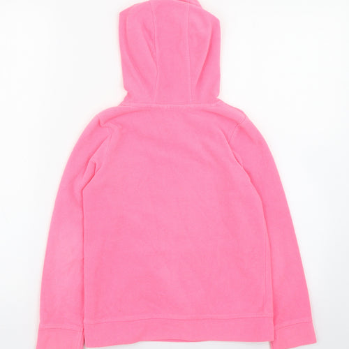 George Girls Pink  100% Polyester Pullover Hoodie Size 7-8 Years