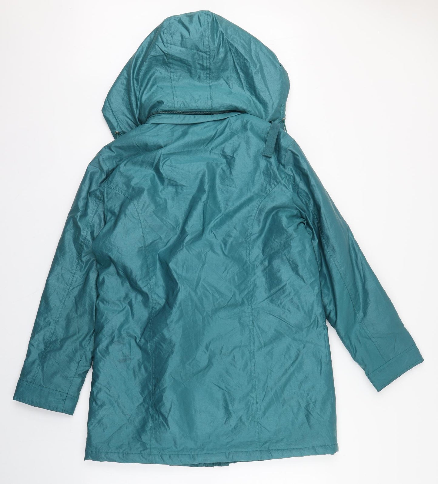 Dannimac Womens Blue   Windbreaker Coat Size 12  Zip