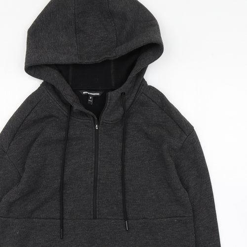 Amazon Essentials Mens Grey  Viscose Pullover Hoodie Size M