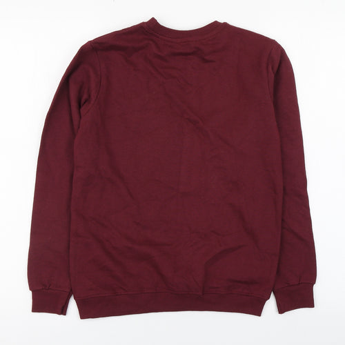 Twenty4 Girls Red  100% Cotton Pullover Sweatshirt Size 11-12 Years  Pullover
