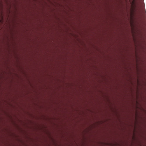 Twenty4 Girls Red  100% Cotton Pullover Sweatshirt Size 11-12 Years  Pullover