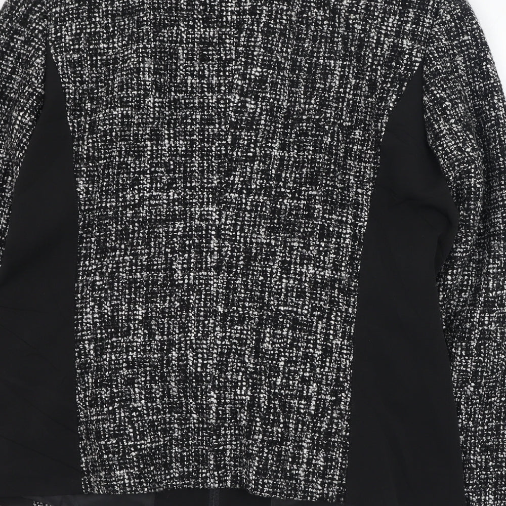 Preworn Womens Black   Jacket  Size 12  Zip