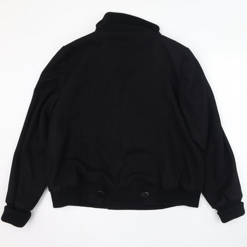 Paraphrase Womens Black   Jacket Coat Size 16  Button
