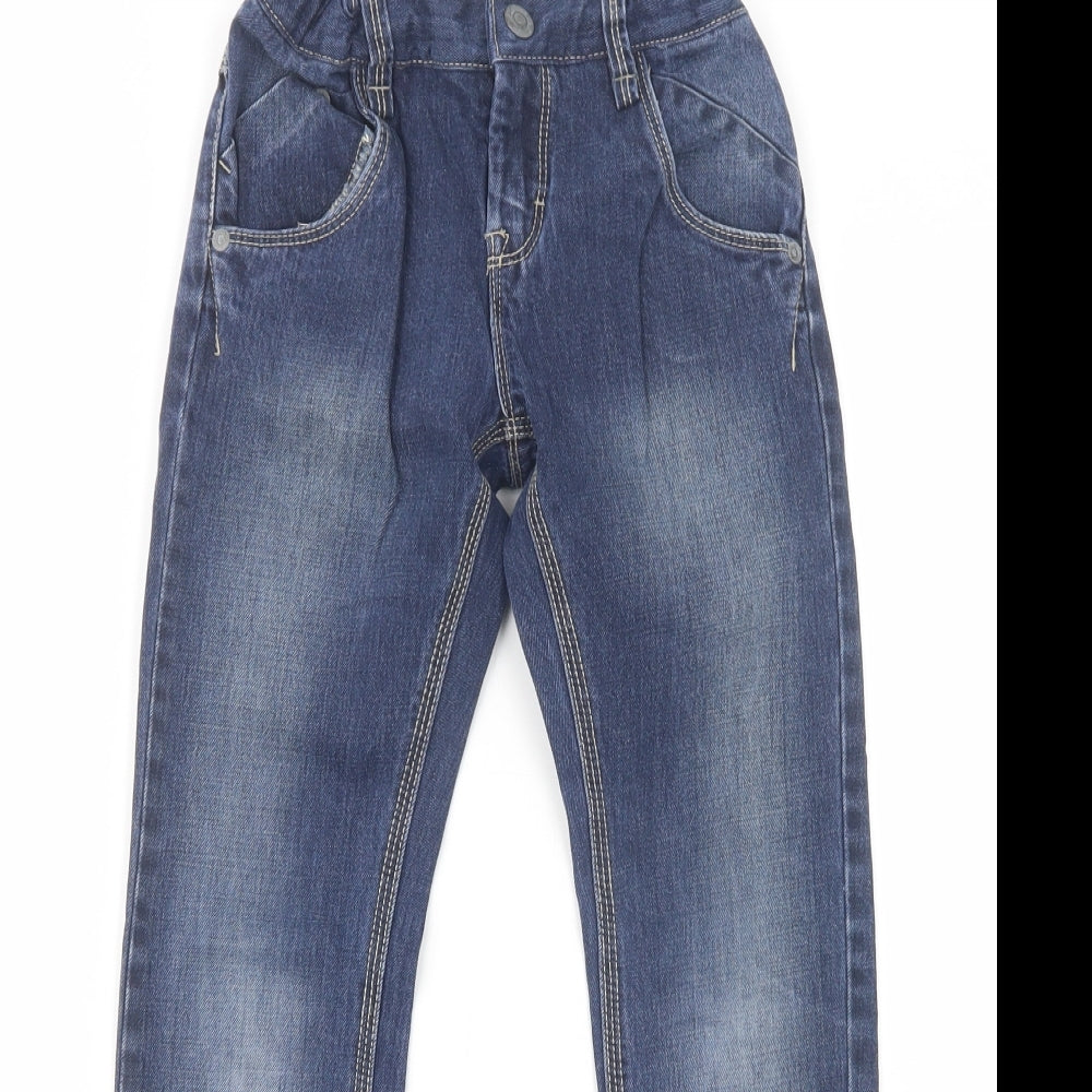 name it Boys Blue  Cotton Skinny Jeans Size 9 Months  Regular Button