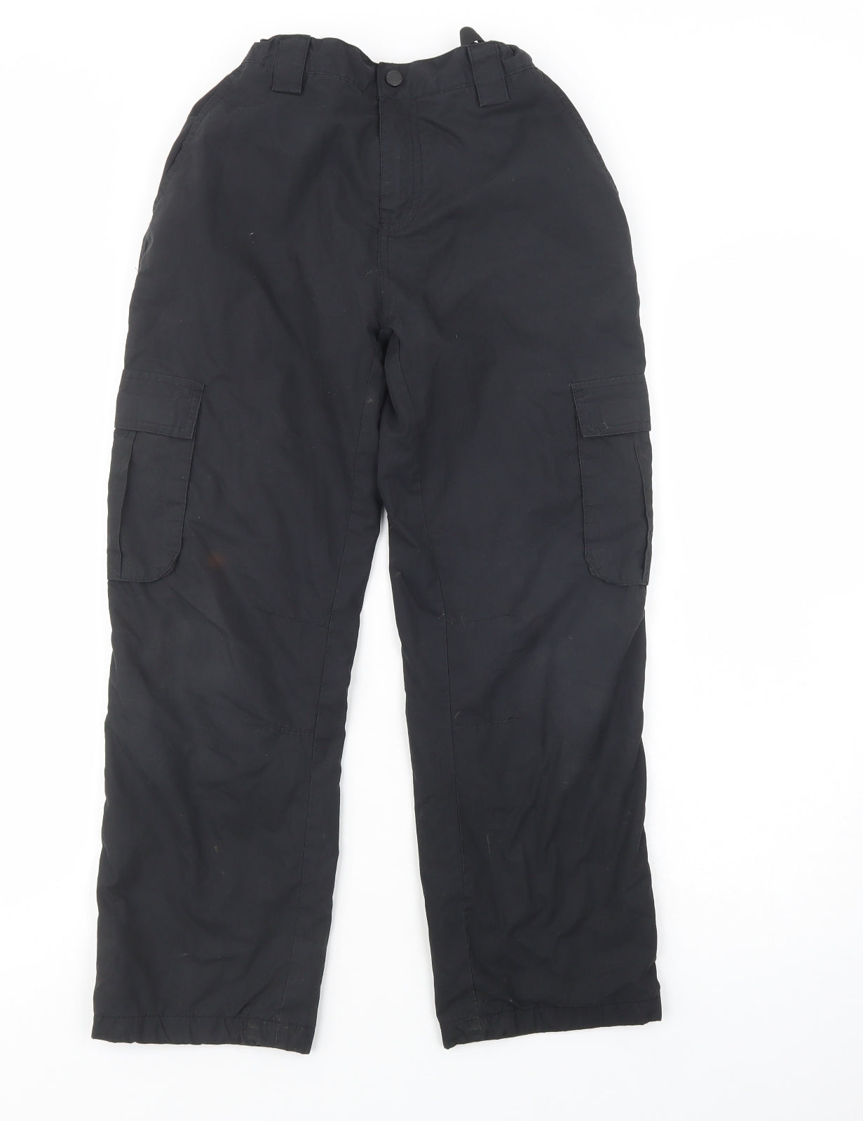 Mountain Warehouse Boys Blue  Polyester Snow Pants Trousers Size 11-12 Years  Regular Snap