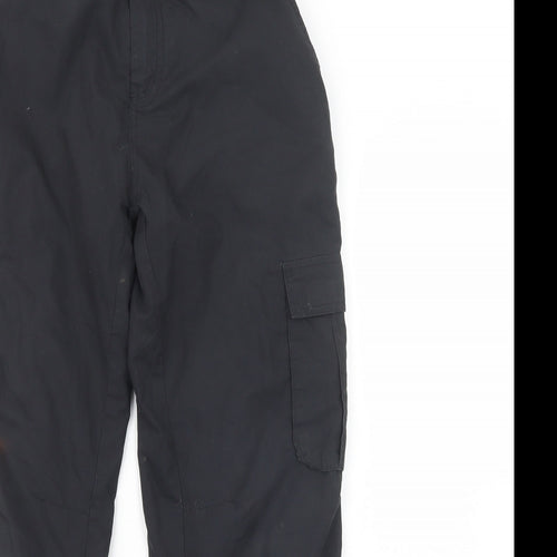 Mountain Warehouse Boys Blue  Polyester Snow Pants Trousers Size 11-12 Years  Regular Snap