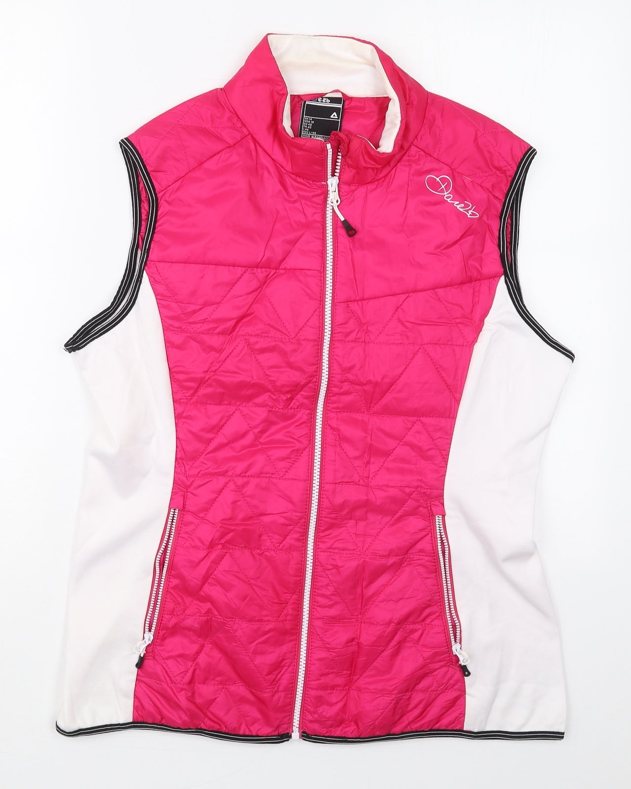 Dare 2B Womens Pink   Gilet Coat Size 14  Zip