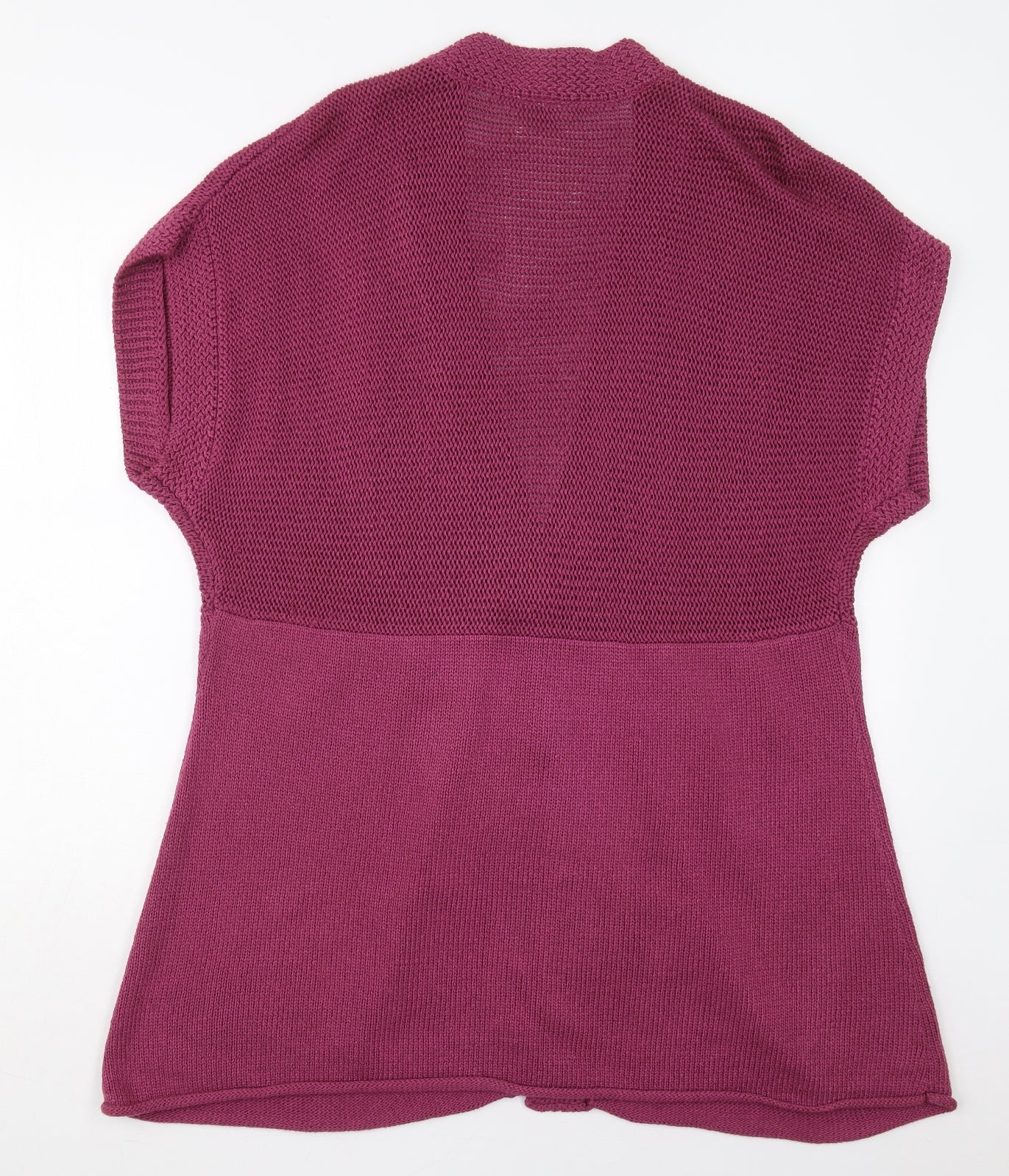 Wardrobe Womens Pink V-Neck  Acrylic Cardigan Jumper Size 20