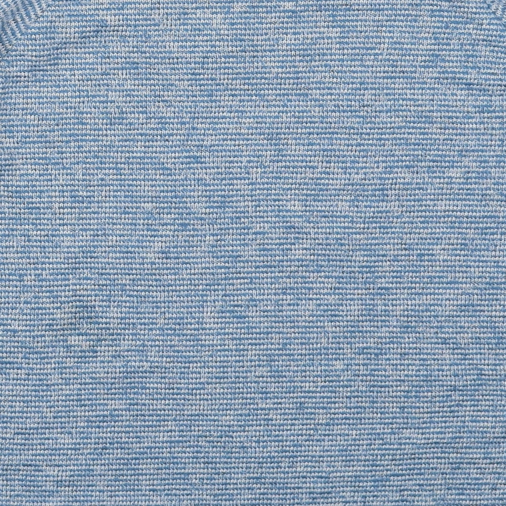 Dorothy Perkins Womens Blue Boat Neck Striped Polyester Pullover Jumper Size 12
