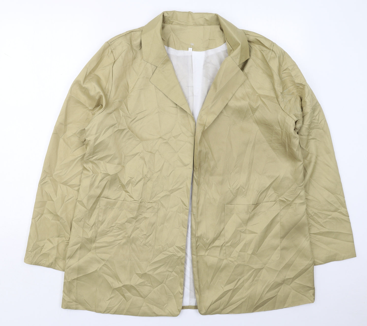 Preworn Womens Beige   Jacket  Size 4XL