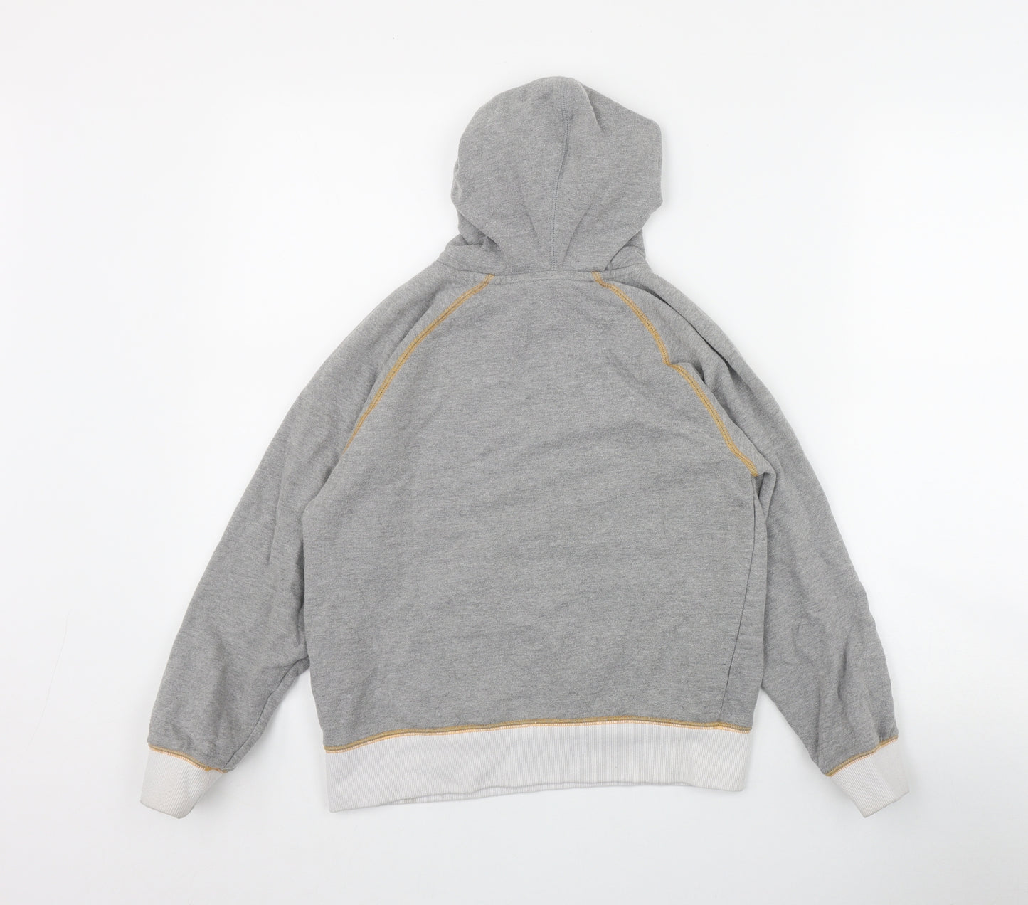Converse Boys Grey  Cotton Pullover Hoodie Size 10 Years  Pullover