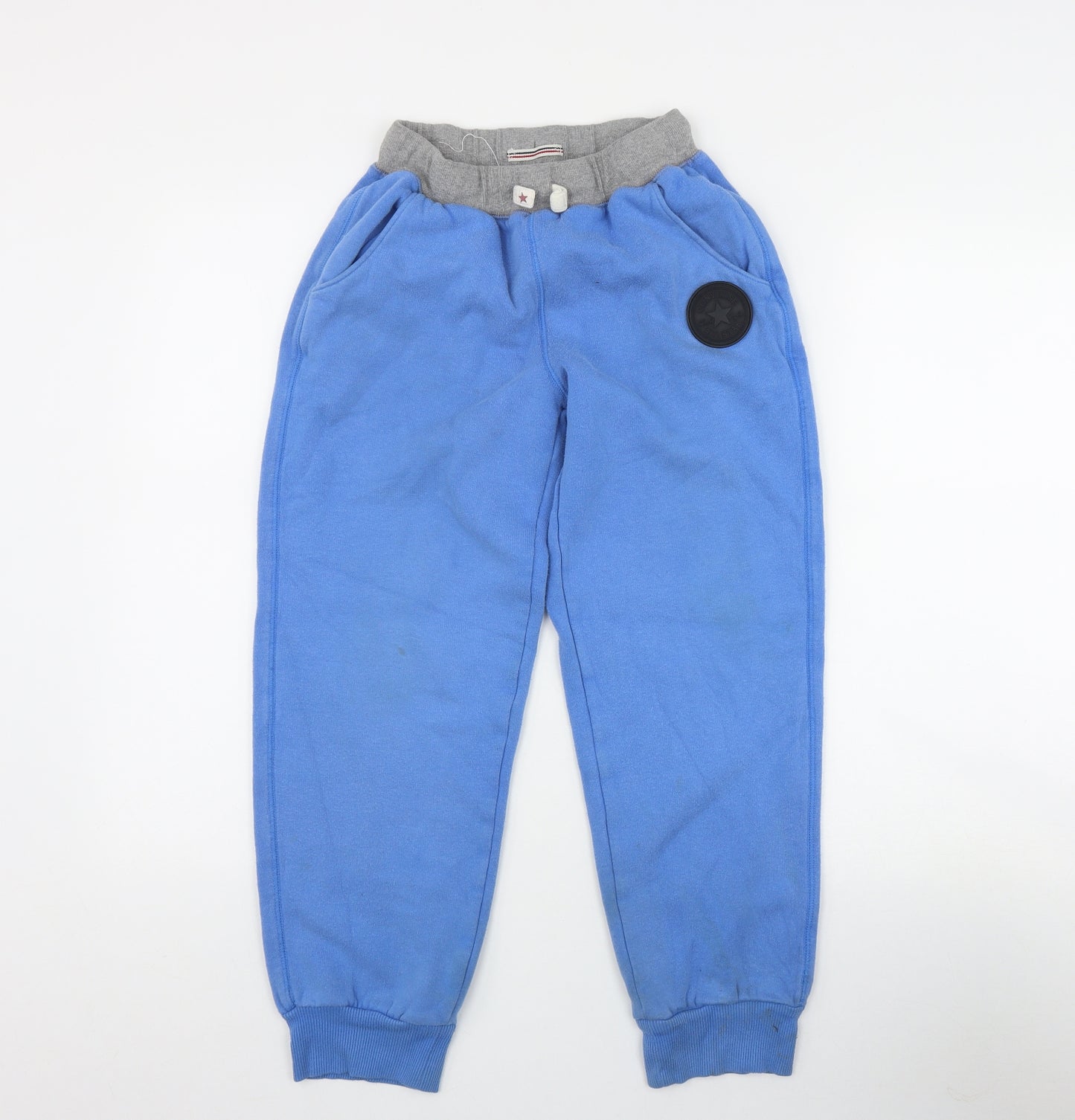 Converse Boys Blue  Cotton Jogger Trousers Size 12-13 Years  Regular Drawstring