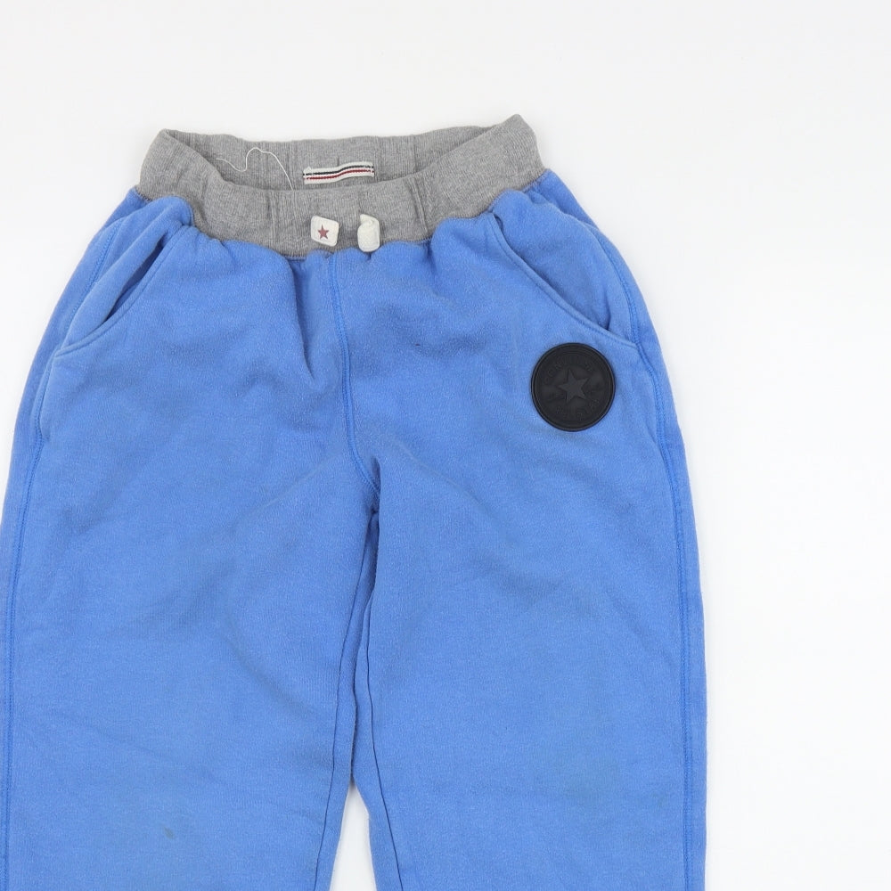 Converse Boys Blue  Cotton Jogger Trousers Size 12-13 Years  Regular Drawstring