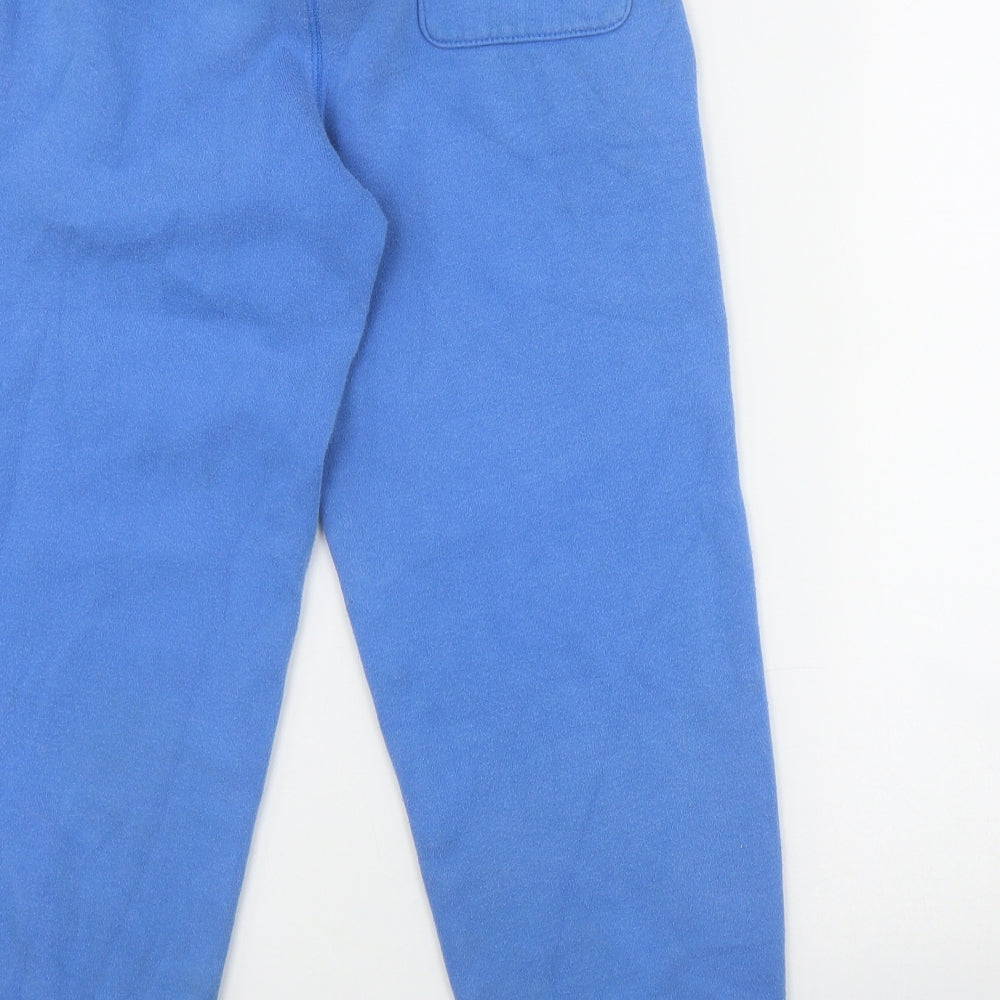 Converse Boys Blue  Cotton Jogger Trousers Size 12-13 Years  Regular Drawstring