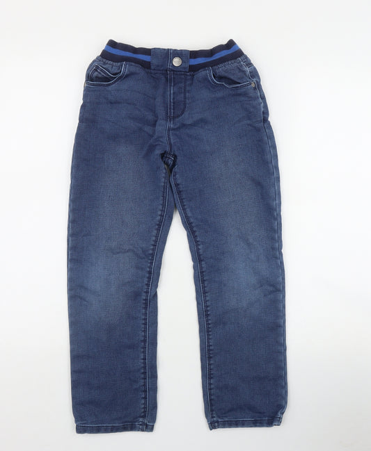 Dunnes Stores Boys Blue  Cotton Straight Jeans Size 9 Months  Regular Pullover