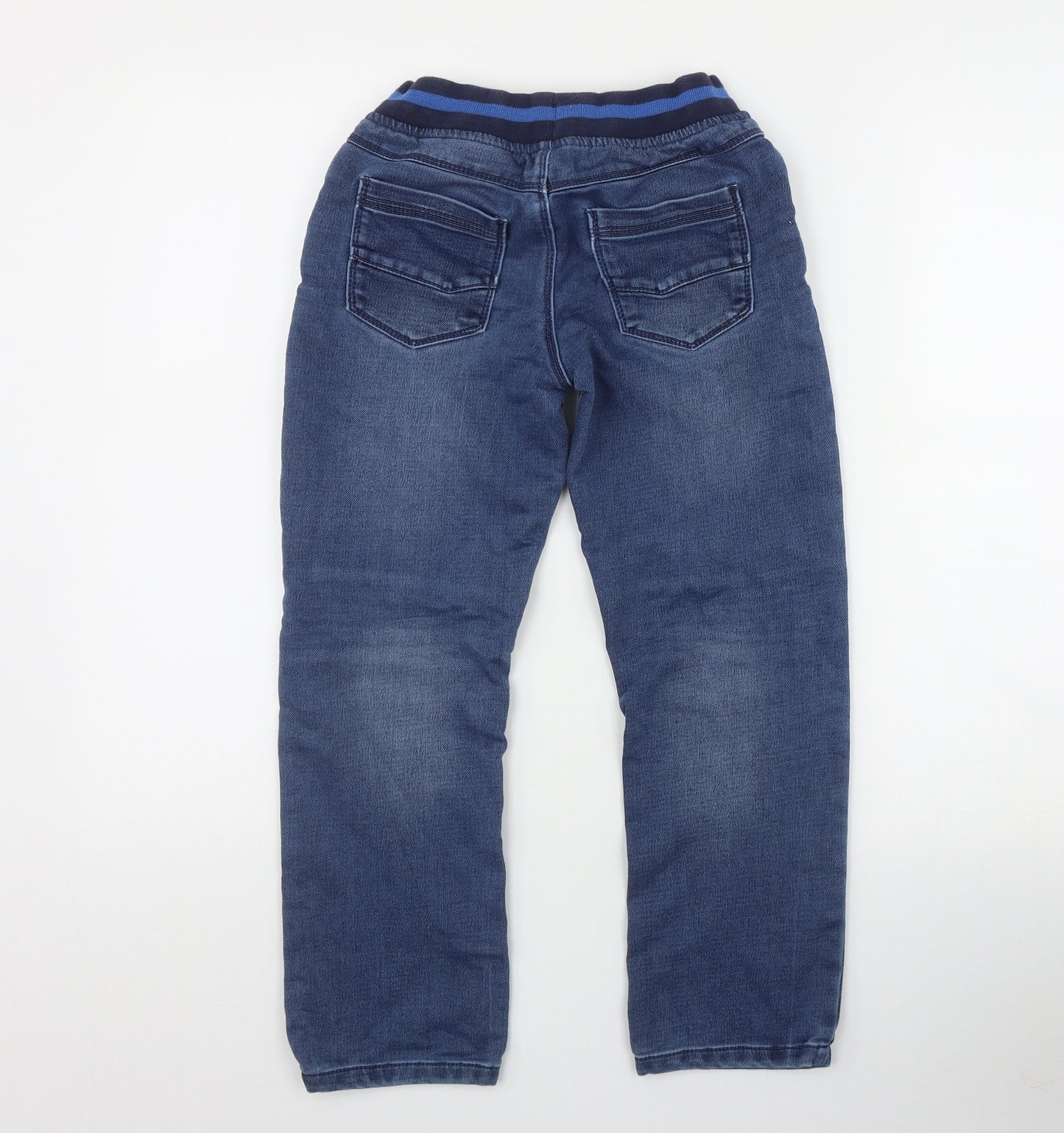 Dunnes Stores Boys Blue  Cotton Straight Jeans Size 9 Months  Regular Pullover