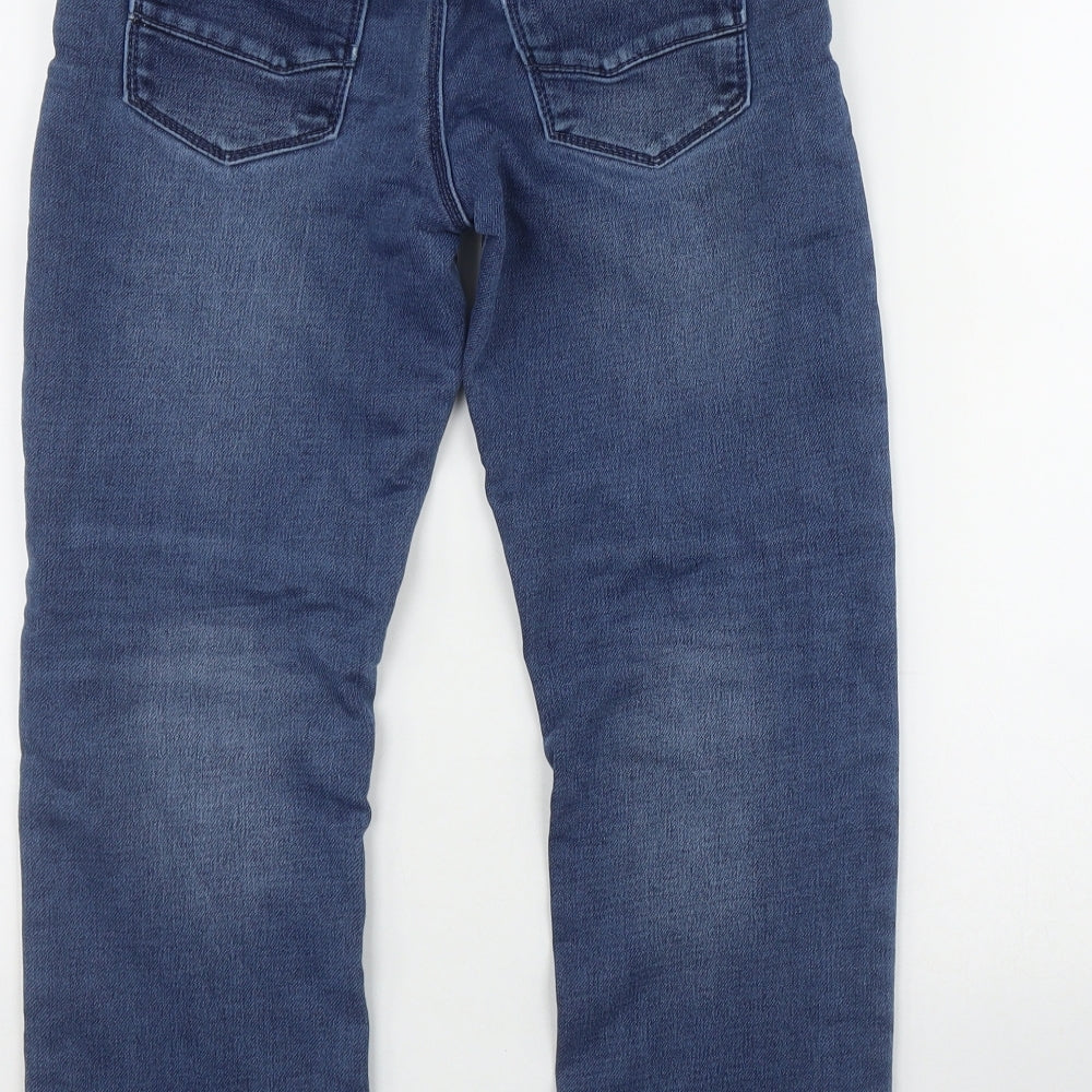 Dunnes Stores Boys Blue  Cotton Straight Jeans Size 9 Months  Regular Pullover