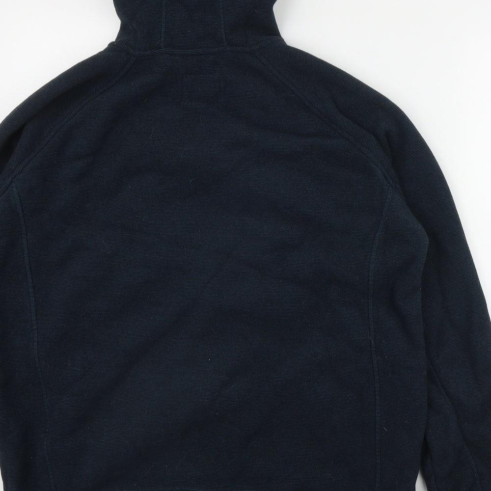 Kensington Mens Blue  Polyester Full Zip Hoodie Size L