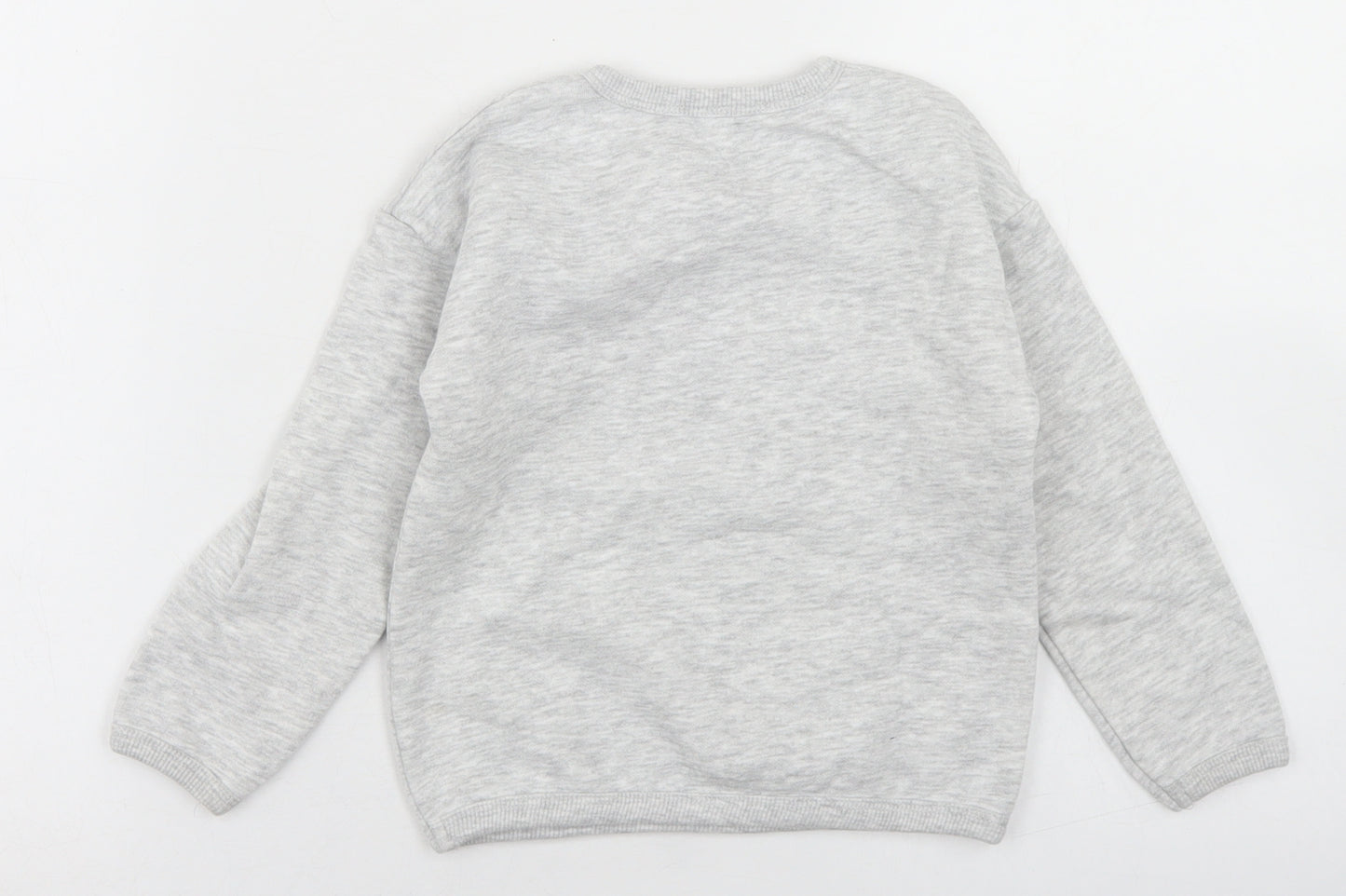 Dunnes Stores Boys Grey  Cotton Pullover Sweatshirt Size 3-4 Years   - Made You Smile