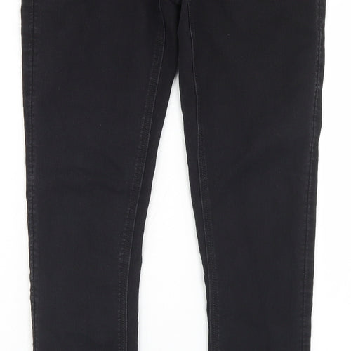Studio Girls Black  Cotton Skinny Jeans Size 13-14 Years  Regular Button
