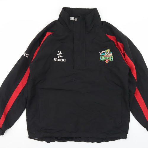 Kukri Mens Black   Windbreaker Jacket Size XS  Zip - Belfast Giants