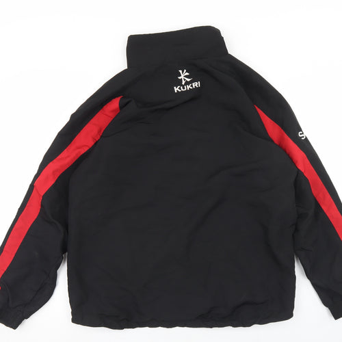 Kukri Mens Black   Windbreaker Jacket Size XS  Zip - Belfast Giants