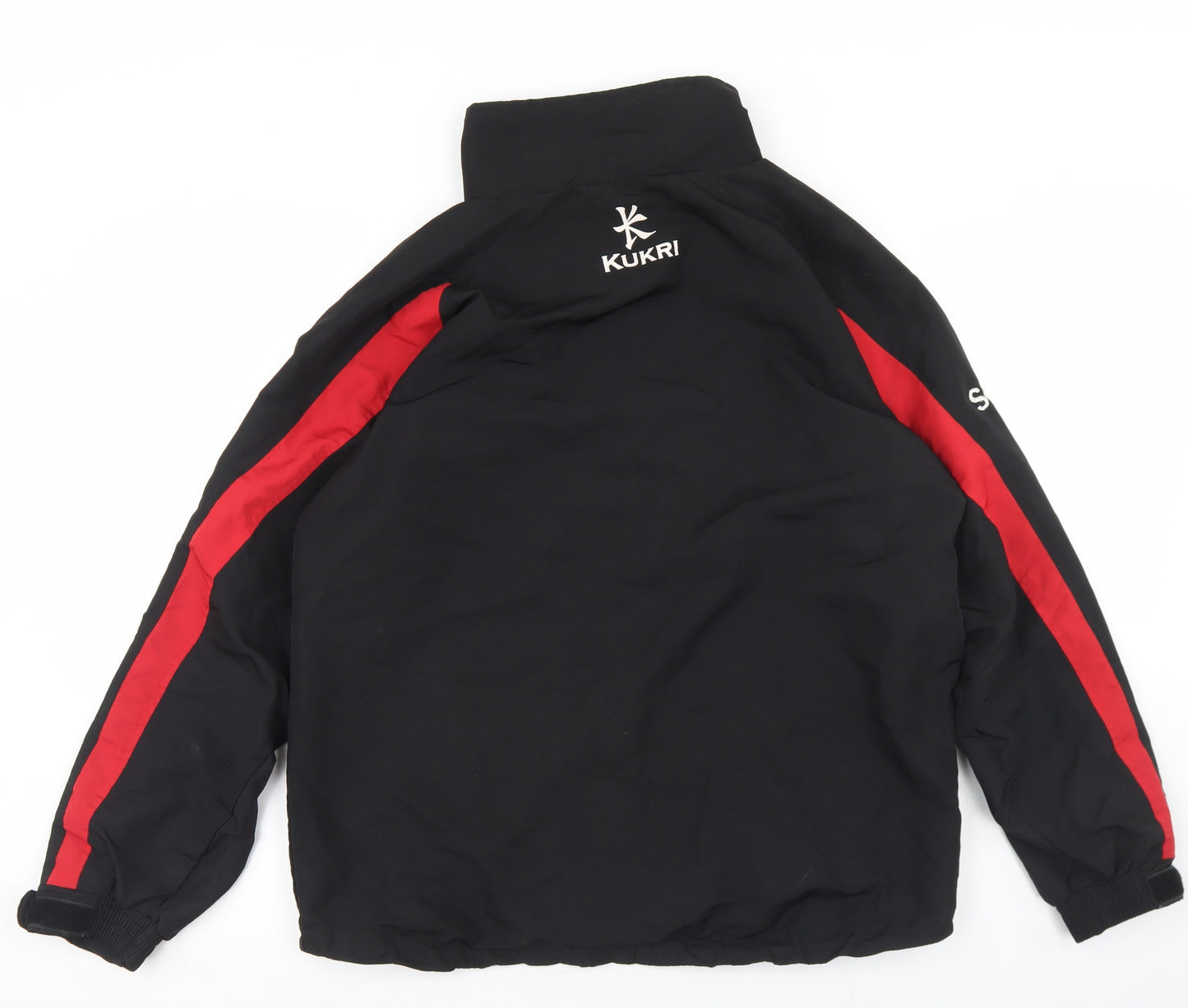 Kukri Mens Black   Windbreaker Jacket Size XS  Zip - Belfast Giants