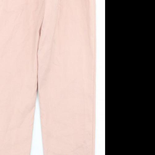 Lexie & Lola Womens Pink  Polyester Trousers  Size 12 L26 in Regular
