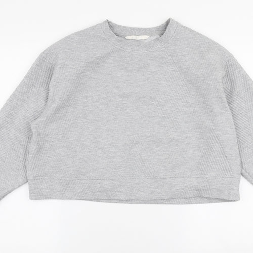 Primark Womens Grey  Polyester Pullover Sweatshirt Size XS  Pullover