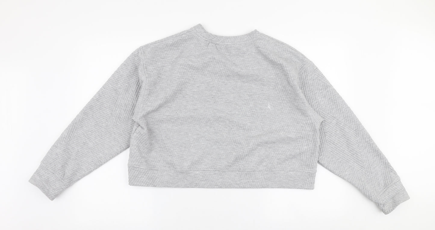 Primark Womens Grey  Polyester Pullover Sweatshirt Size XS  Pullover