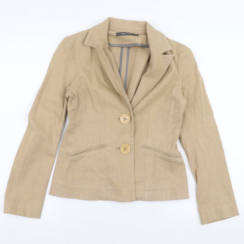 River Island Womens Brown   Jacket Coat Size 8  Button