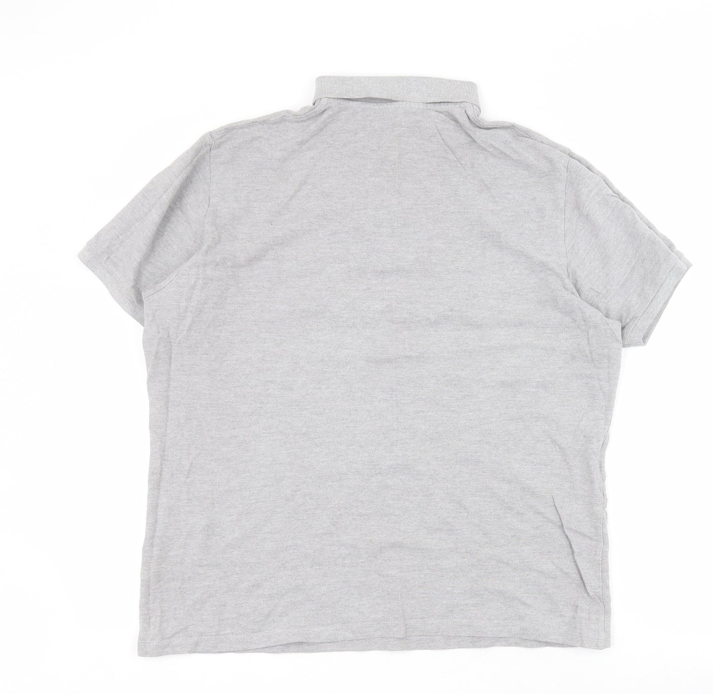 Primark Womens Grey  Cotton Basic Polo Size XL Collared