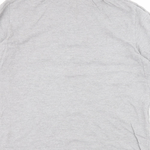 Primark Womens Grey  Cotton Basic Polo Size XL Collared