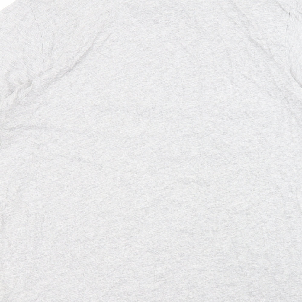 Primark Mens Grey  Cotton  T-Shirt Size XL Round Neck