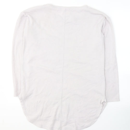 NEXT Womens Grey  Cotton Pullover Sweatshirt Size XS  Pullover