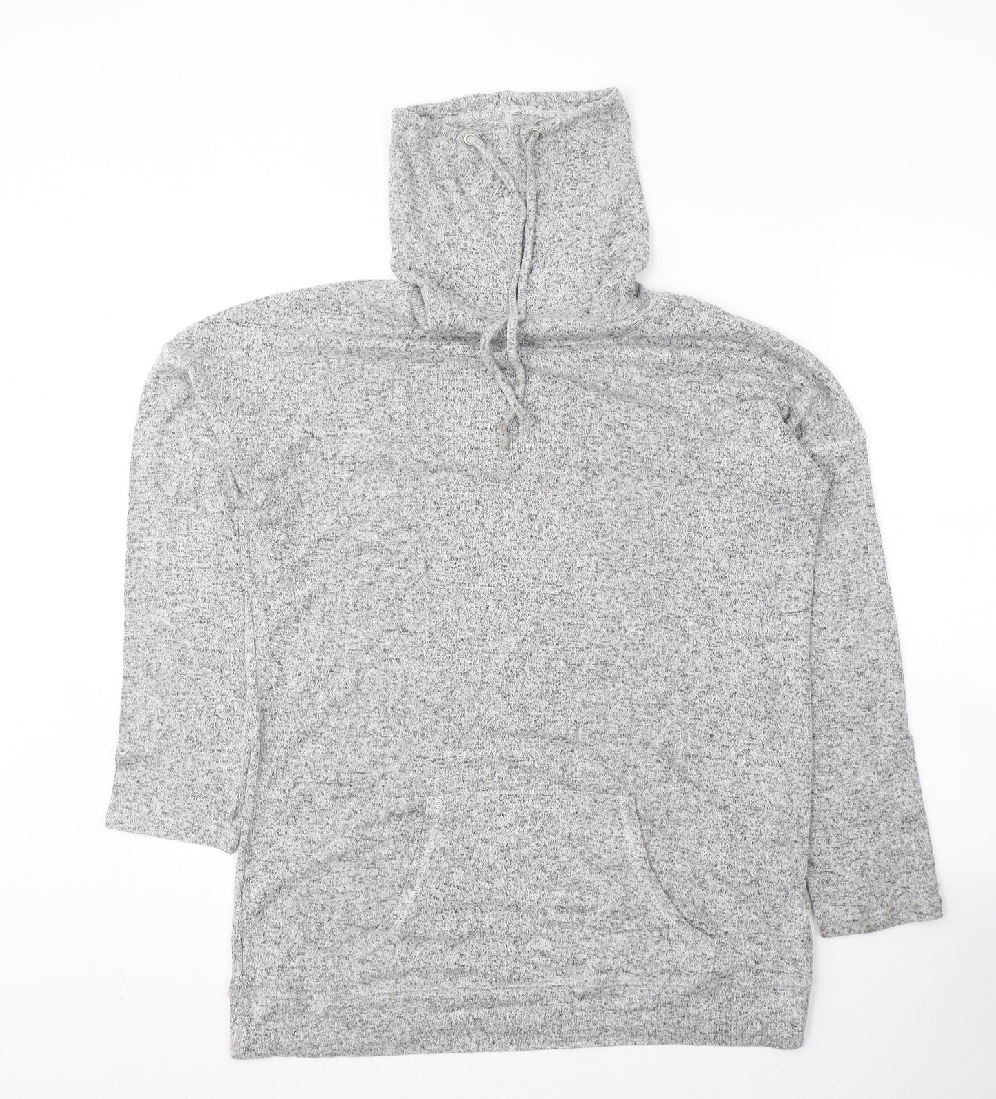 Marks and Spencer Womens Grey  Viscose Pullover Sweatshirt Size 12  Pullover