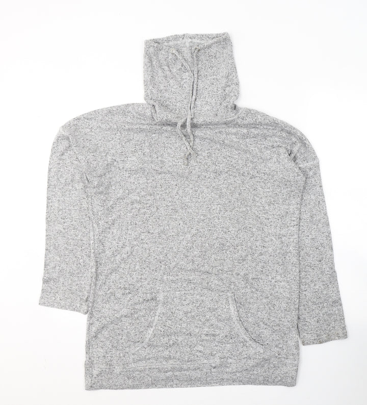 Marks and Spencer Womens Grey  Viscose Pullover Sweatshirt Size 12  Pullover