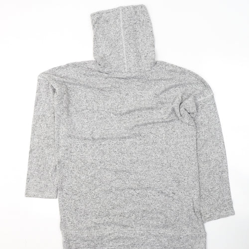 Marks and Spencer Womens Grey  Viscose Pullover Sweatshirt Size 12  Pullover