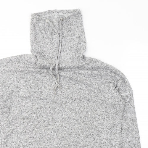 Marks and Spencer Womens Grey  Viscose Pullover Sweatshirt Size 12  Pullover