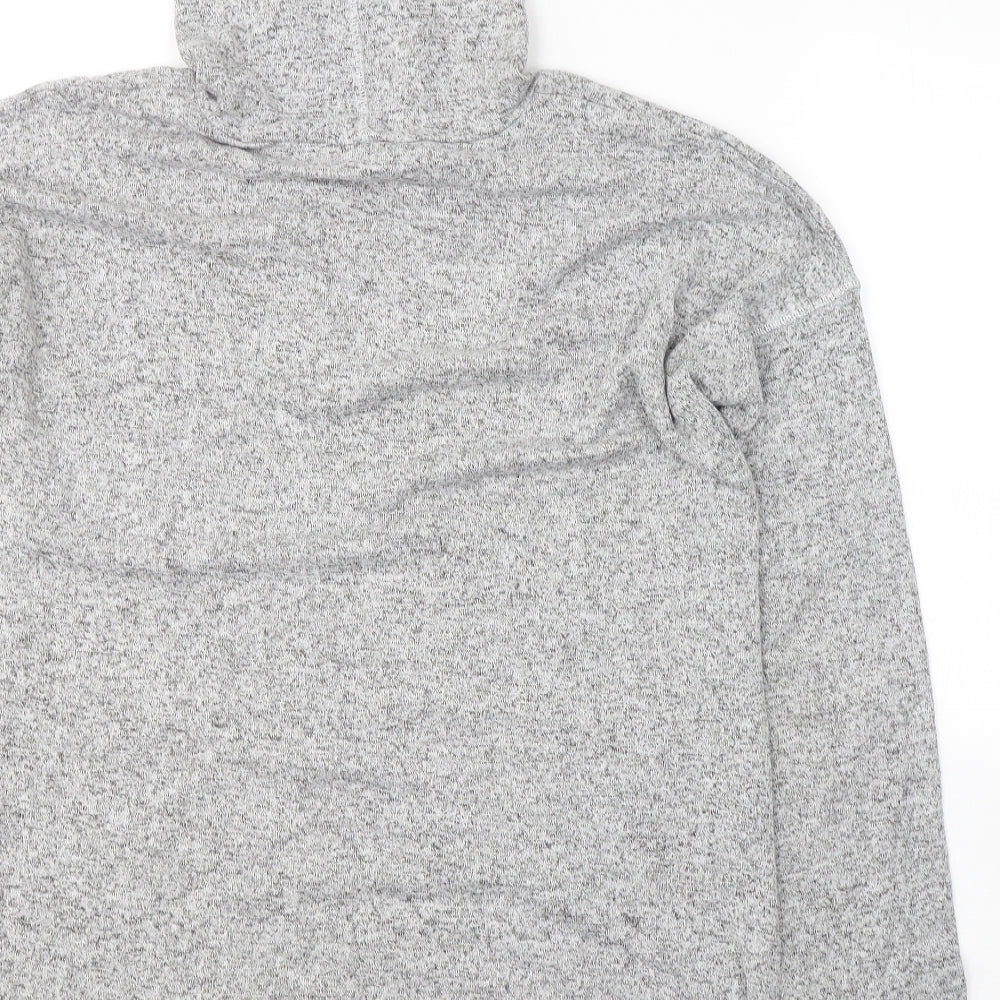 Marks and Spencer Womens Grey  Viscose Pullover Sweatshirt Size 12  Pullover